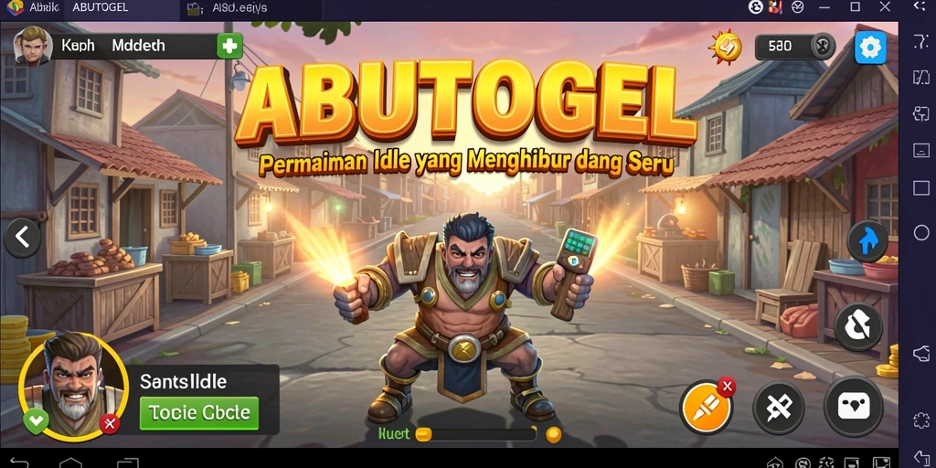 Screenshot ABUTOGEL yang menampilkan gameplay yang adiktif dan mengasyikkan.
