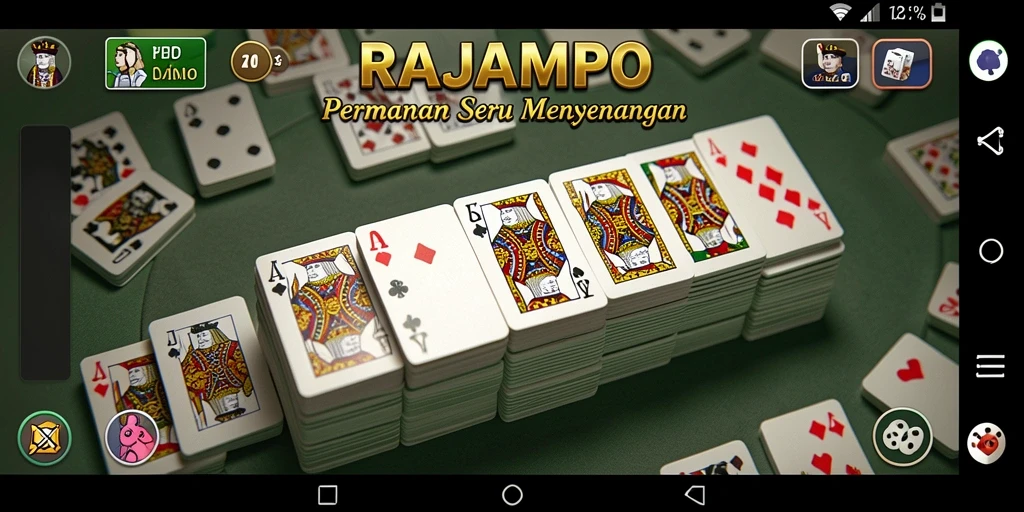 Tampilan gameplay menawan dari RAJAMPO yang menyenangkan.