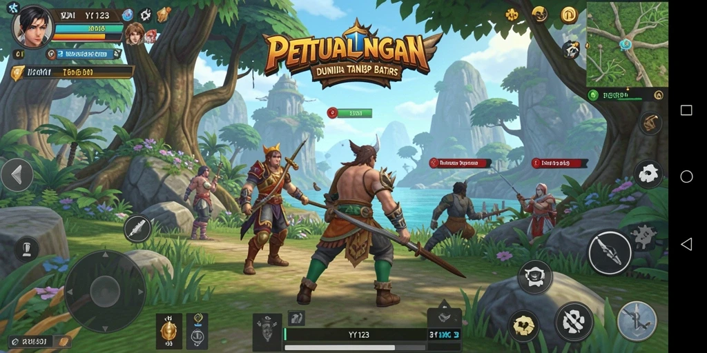 Menampilkan gameplay eksplorasi dunia terbuka yang menakjubkan.