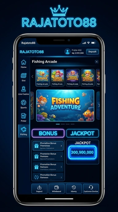 Pengguna sedang menjelajahi katalog aplikasi di rajatoto88.
